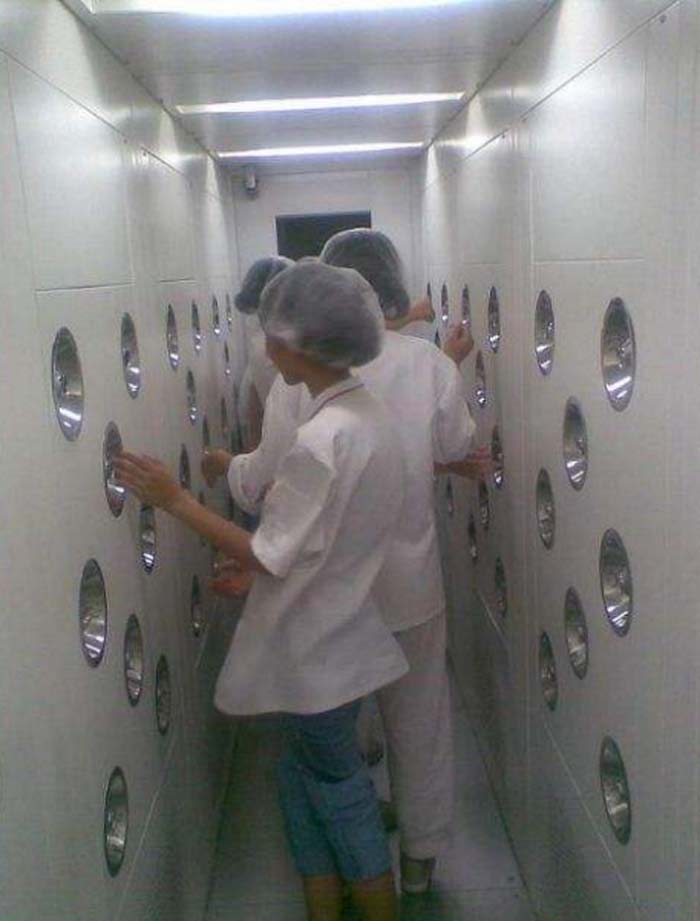 正確使用風淋室不僅可以確保其凈化效果